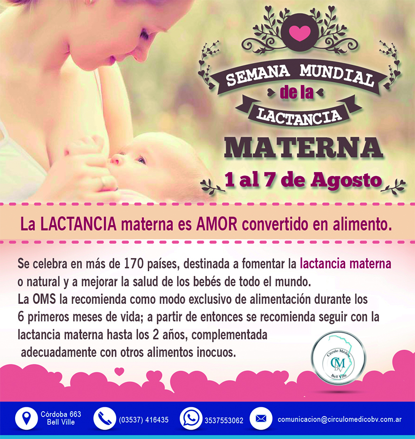 Semana Mundial de la Lactancia Materna