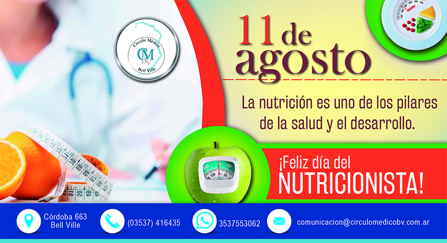 11 de Agosto – Día del Nutricionista