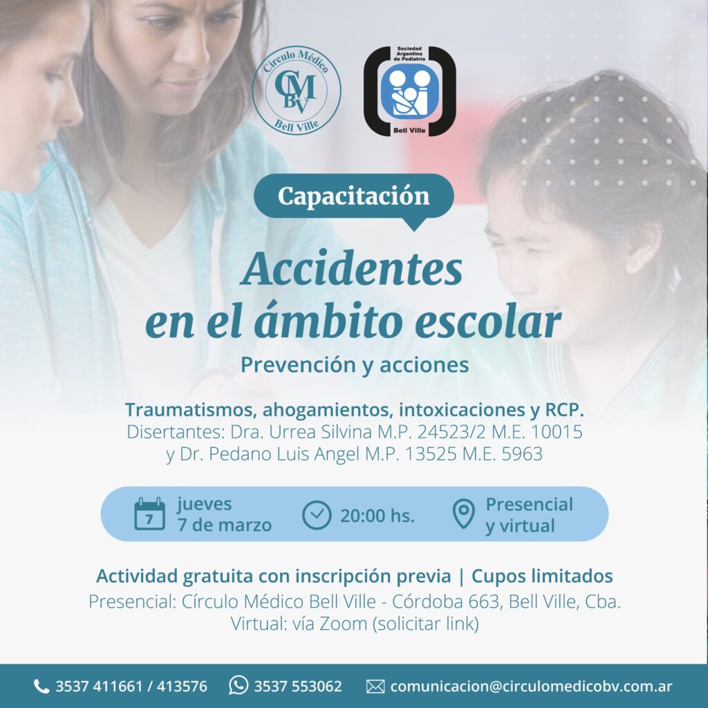“Accidentes en el Ámbito Escolar – Prevención y Acciones”