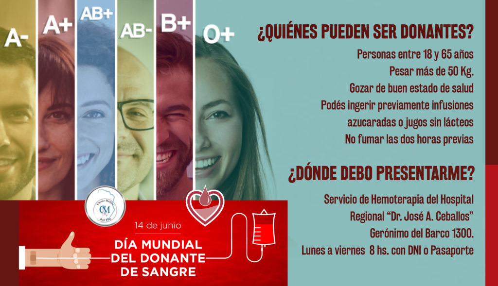 14 de Junio – Día Mundial del Donante de Sangre