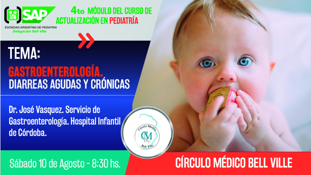 Curso de Pediatría – 10 de Agosto 8:30 hs.