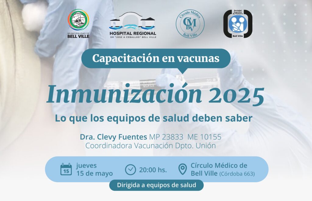 «Inmunización 2025: Lo que los equipos de salud deben saber «